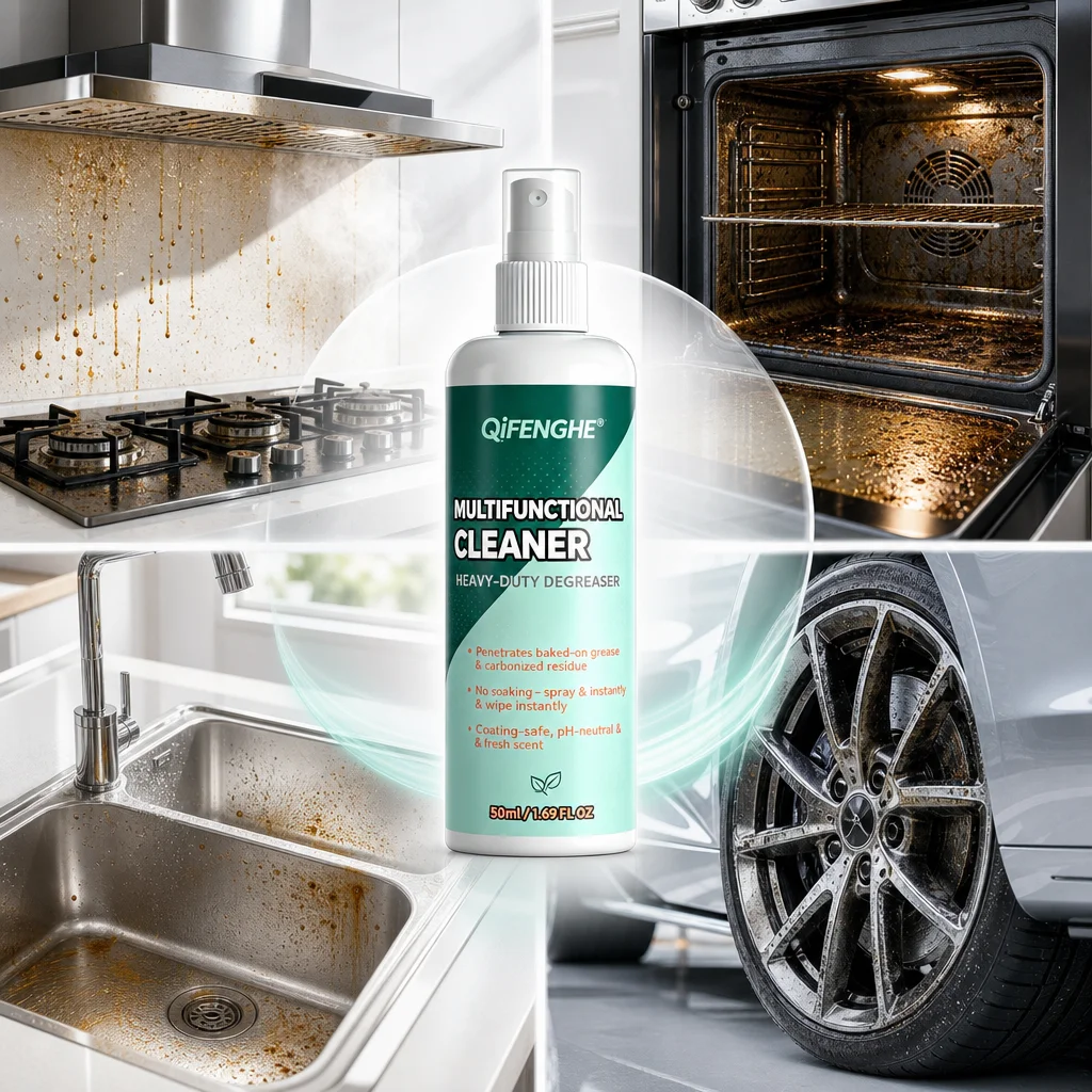 

Multi-Purpose Heavy Duty Cleaner – Removes Grease & Grime, Polishes & Restores Shine for Oven, Stove, Cooktop, Kitchen Metal Su