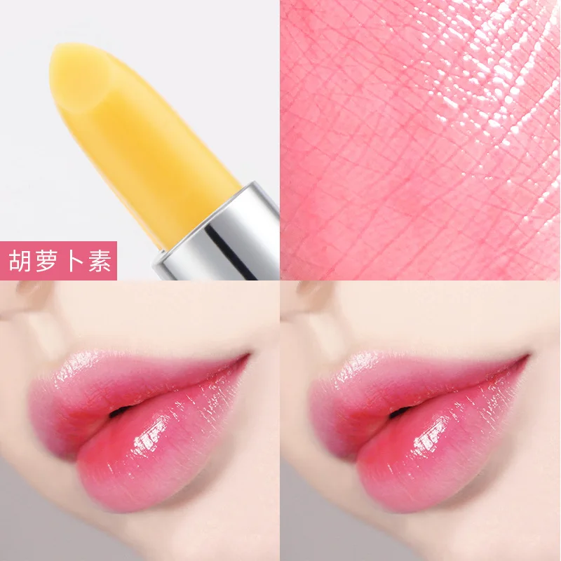 Carotene Color changing lipstick Warm Moisturizing thousand thousand color legend red cherry lipstick