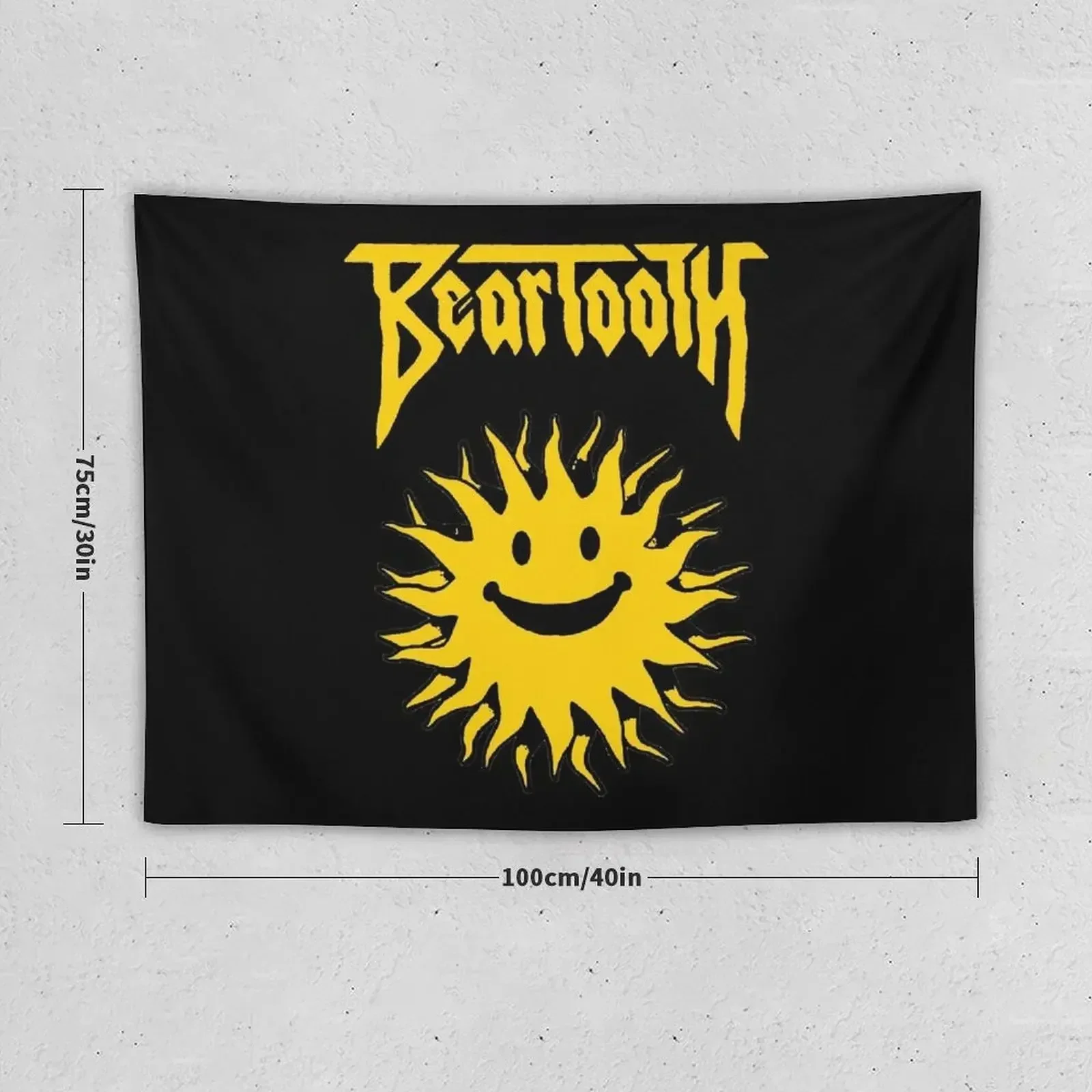 Beartooth Logo Merch Tapestry Bedrooms Decorations For Bedroom Wall Decoration Tapestry