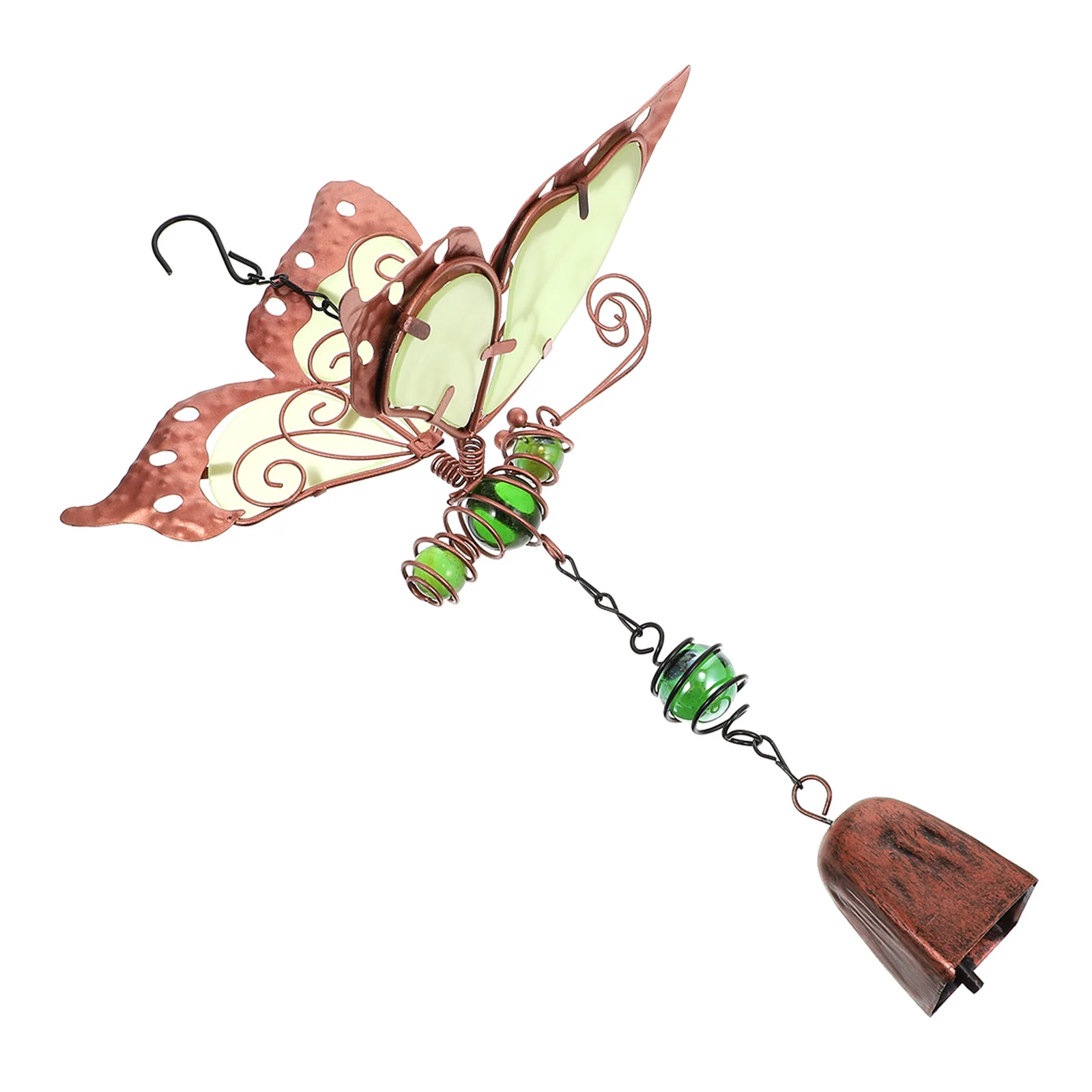 

1Pcs Luminous Wind Chime Durable Acrylic Creative Wind Bell Balcony Garden Hanging Pendant Outdoor Sound Decor