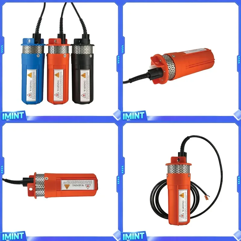 RANKING 6.5LPM DC Portable Solar Power Submersible Pump 12v for Fish Pond River Water Pumping System