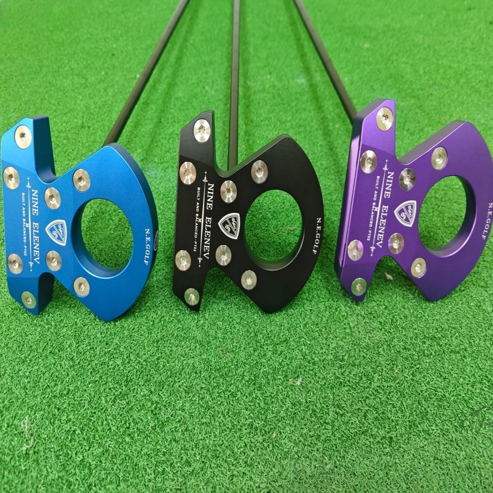 

Nine Elenev PT02 right hand putter Putter Automatic Balancing Club Face Return Putter, With Head cover, 2025