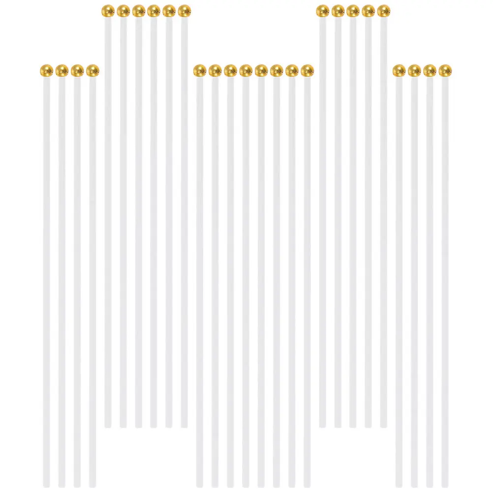 

120pcs Flag Sticks Plastic Flag Poles Handheld Flags Durable Wind-Resistant Easy Assemble Multi-Use Party