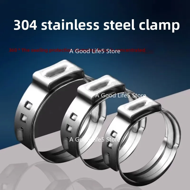 

5pcs Apply To304 Stainless Steel Clamp Pipe Cola Machine Beverage Machine Now Adjust Beer Accessories