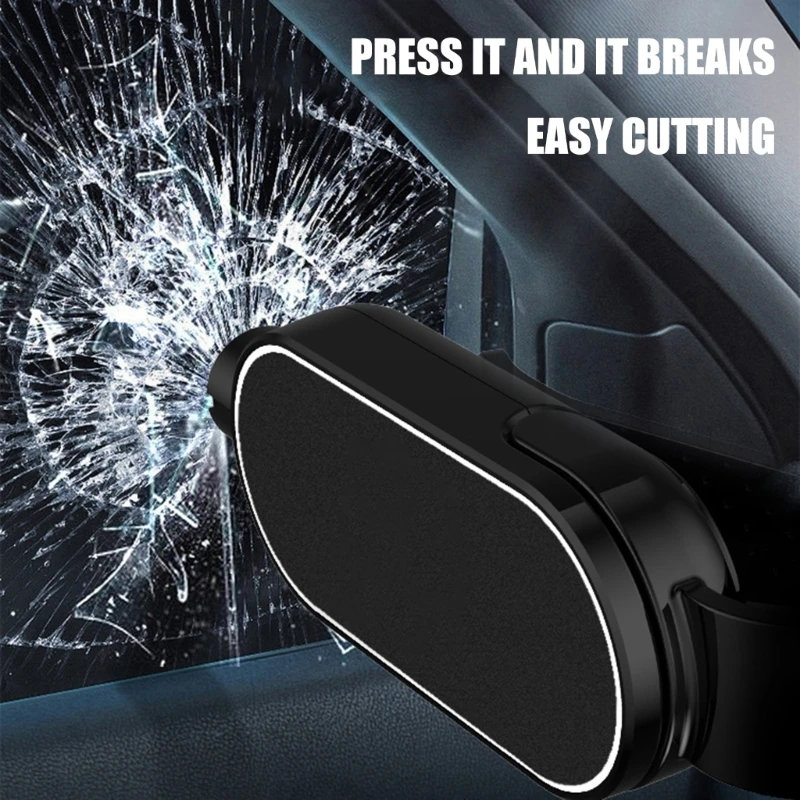Car Escape Escape Tool, Hardened Vehicle Safety Hammer,Quick Release Window Breaker Seats Belt Cutter