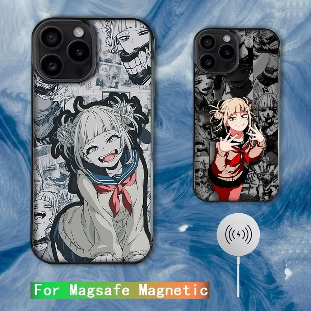 

Anime H-Himiko T-Toga Phone Case For iPhone 16e,16,15,14,13,12,11,Plus,Pro,Max,Mini Magsafe Magnetic Wireless Charging