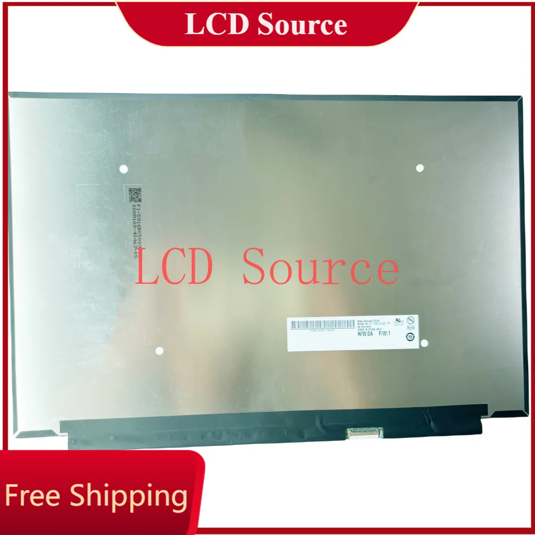 노트북 매트릭스 교체 패널 LCD 스크린 디스플레이, B160UAN01.R IPS, 16 인치