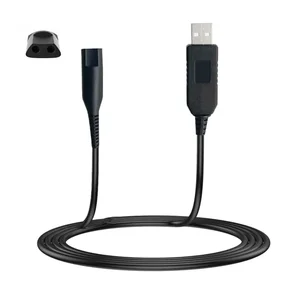 12V untuk Kabel Pengisi Daya USB Pencukur Braun untuk Seri Braun 9 8 7 6 5 1 3040s 790cc 720s-4 7865cc 5018s 7020s 9090cc Kabel Daya 12 penjualan terbaik aksesoris braun seri 7 - №