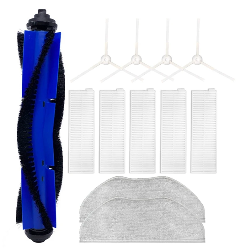 Side Brush HEPA Filter Blue Replacement Parts For Tefal Rowent X-Plorer Serie 95 RG7975WH RG7987 Robotic