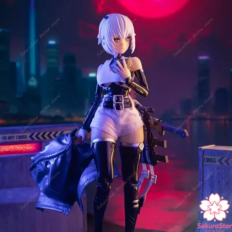 

【In Stock】1/12 Scale ABA-002 Armed Battle Angel Mobile Suit Girl Soldier Action Figure Collectible Model Toy Gift