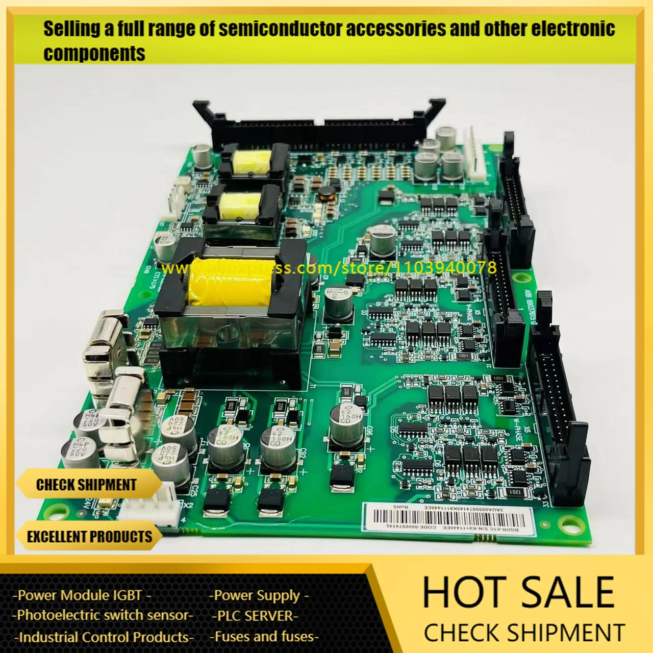 

ACS880 ACS580 Driver Board 3AUA0000074145 BGDR-01C New Variable frequency drive power board BGDR01C