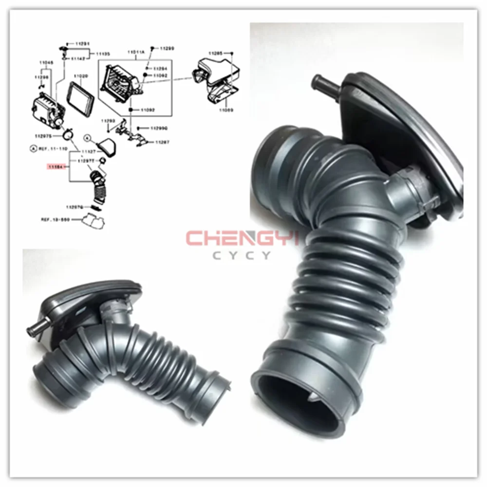

Engine Air Hose Air Intake Pipe Inlet Hose Air Corrugated Tube For Outlander GF7W GF8W 1505B192 1505A628