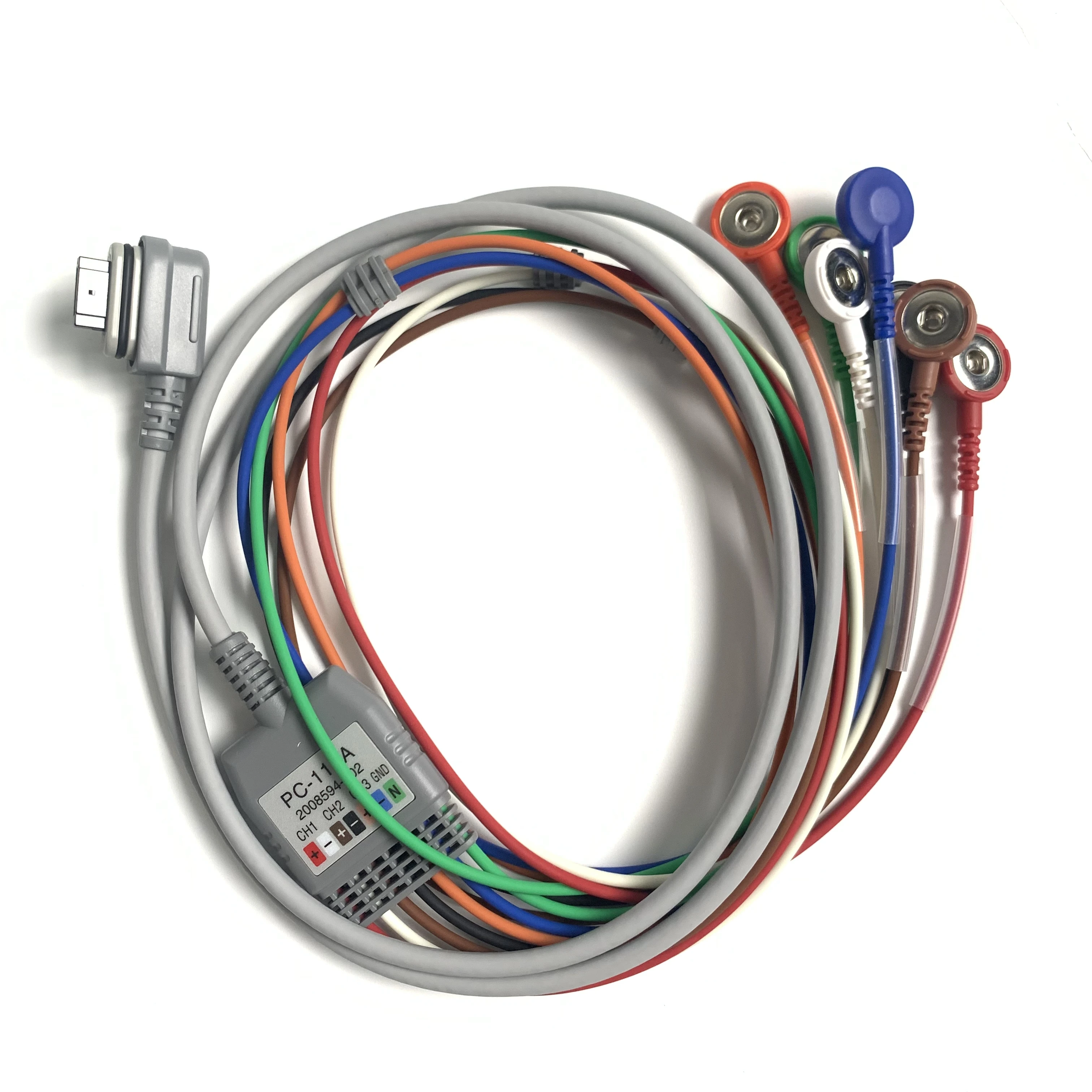 

Item no: 2008594-002 GE Seer Light 3 Channel, 7 lead Patient Cable and Leadwires (New Original)