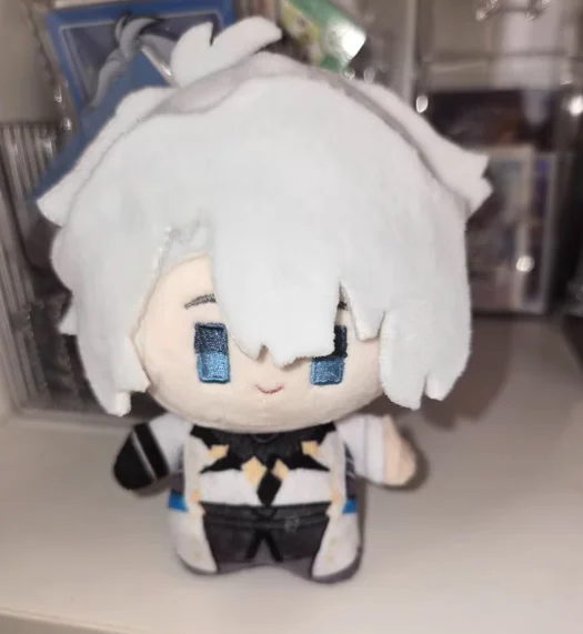 10cm 혼카이: 스타 레일 플러시 인형 파이논 마이데이 아나샤 플러시 인형 불가사리 몸 만화 펜던트 키체인 선물