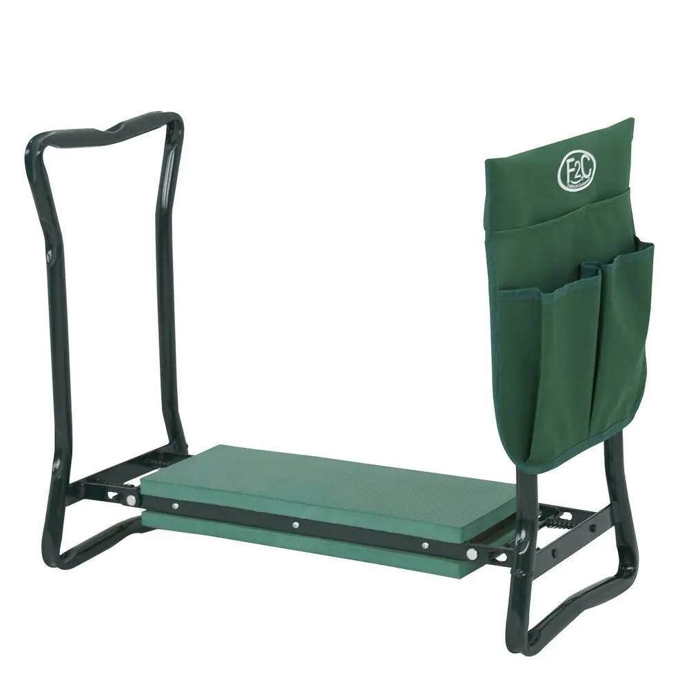 

Folding Yard Garden Kneeler Bench Kneeling Soft Pad Seat With Tool Pouch Cozy