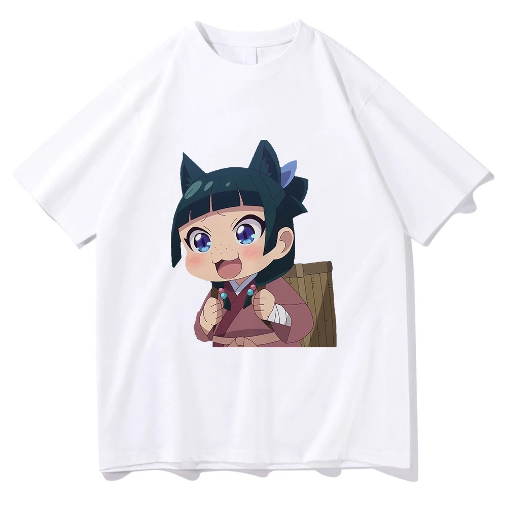 Anime The Apothecary Diaries Maomao Cute Graphic Print T Shirt Men Women High Quality Tshirts Harajuku Unisex Plus Size T-shirt