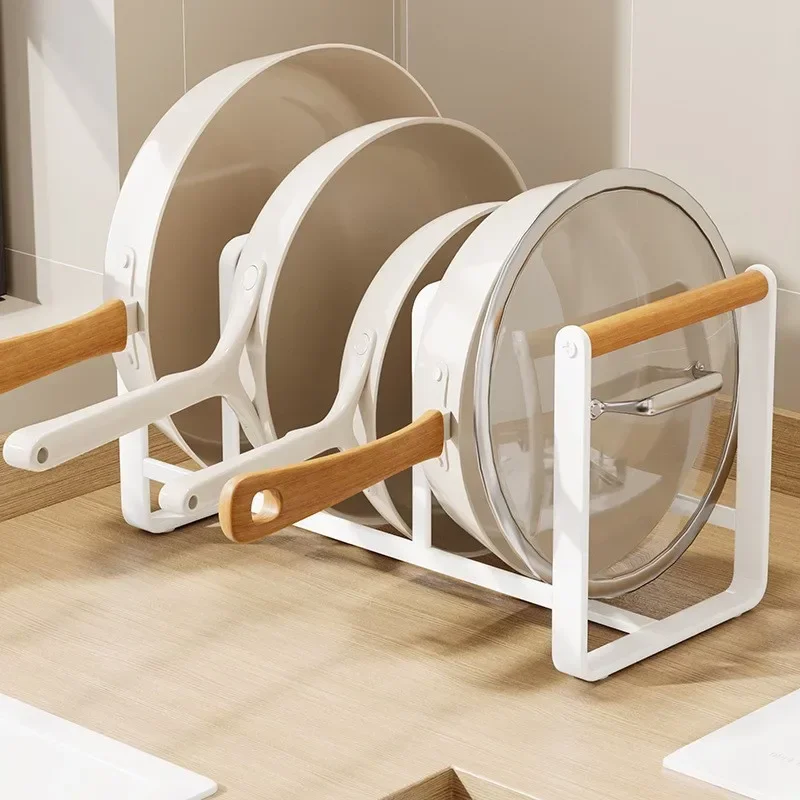 

Sturdy Stainless Steel Pot Rack for Organizing Multi-functional Kitchen Utensils and Saving Space