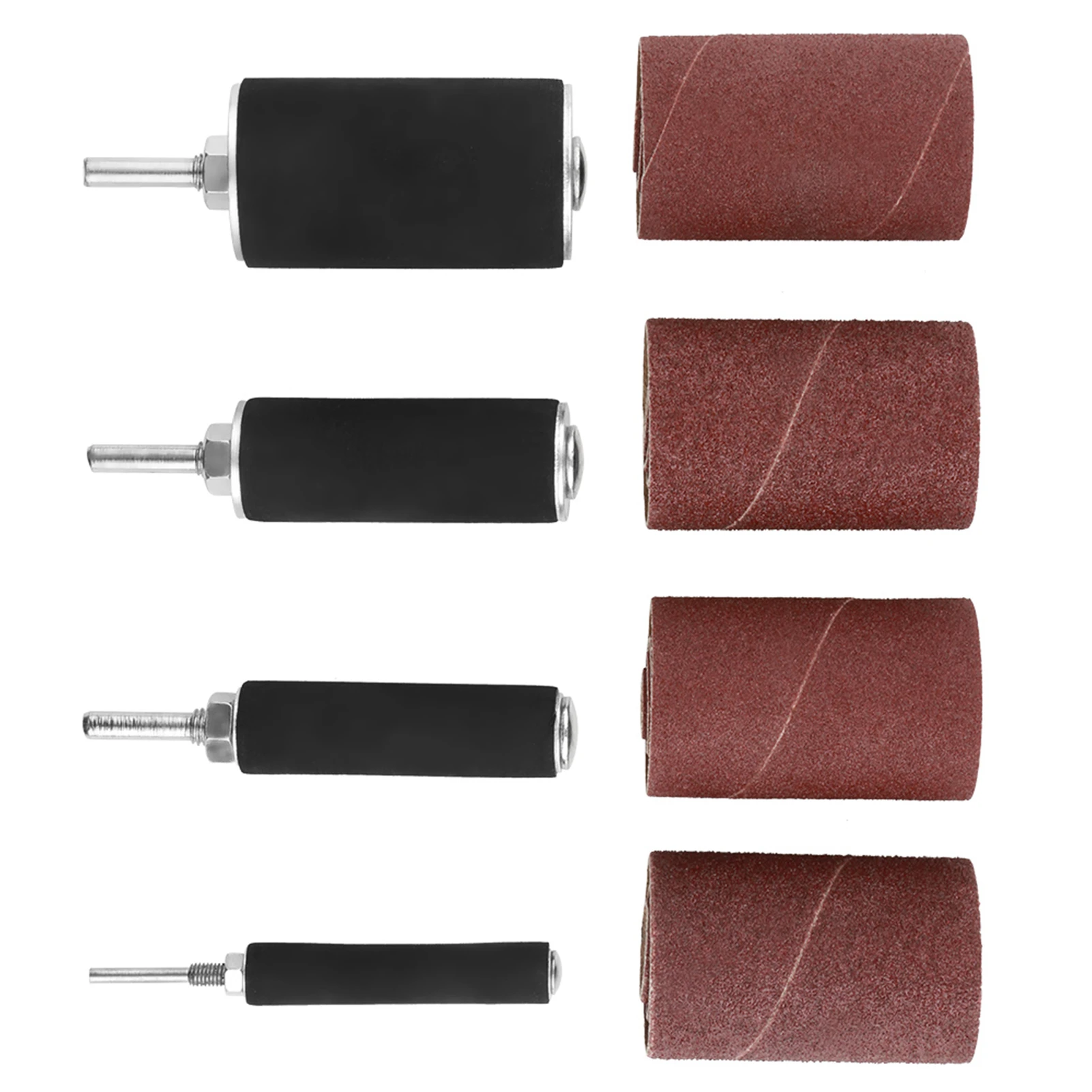 20pcs Spindle Sanding Drum Sander Tool Kit Set with Case for Drill Press