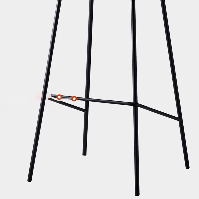 Waterproof Bar Chair Backrest Adjustable Height Library Nordic Bar Chair Terrace Design Reception Tabouret De Bar Decoration