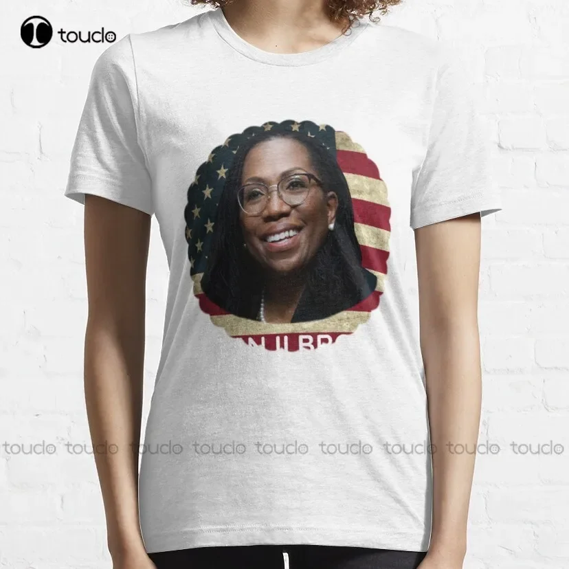 Ketanji Brown Jackson First Black Woman To Sup Justice Classic T-Shirt Womens Graphic Tees Custom Gift Breathable Cotton Unisex