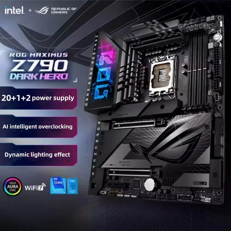 

Новая материнская плата ROG Maximus Z790 Hero WIFI с поддержкой процессора Intel 12th 13th i3 i5 i7 i9 LGA1700, настольная материнская плата Z790 DDR5 ATX