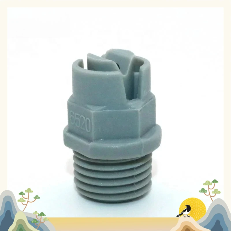 10PCS / Integrated Plastic Fan Spray Nozzle For Car Washing Machine Acid & Alkali Resistant Durable Anti-corrosion Cleaning Spra