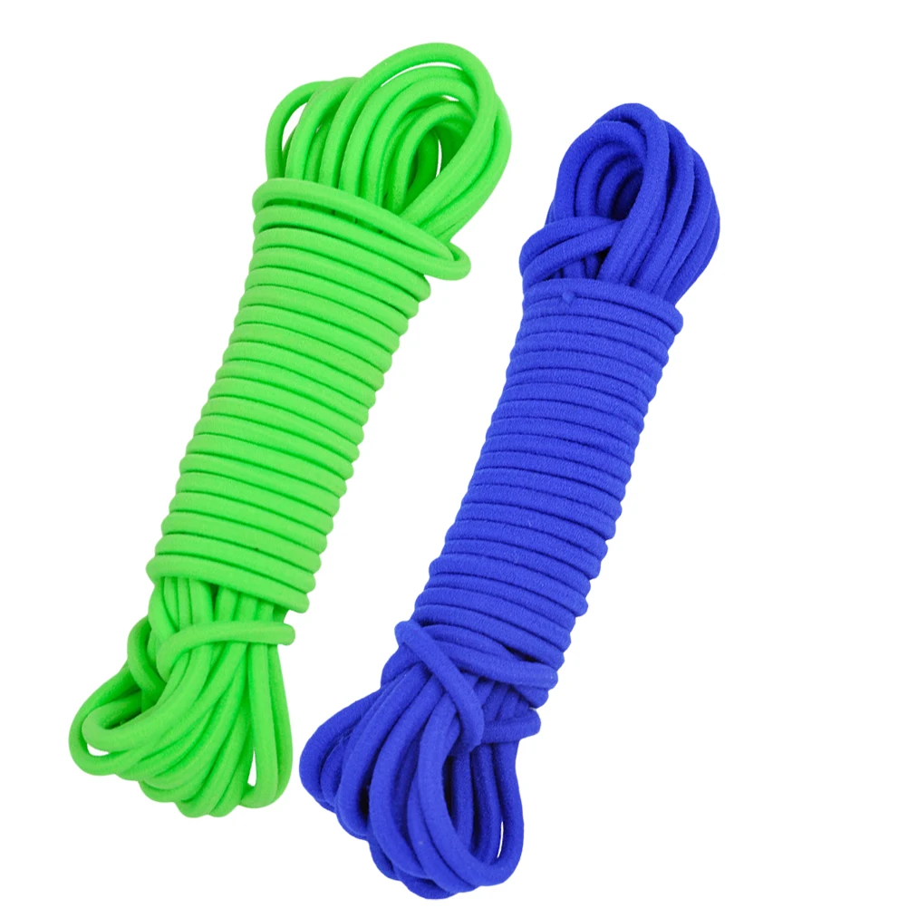 

2pcs Jump Rope Elastic Ropes Kids Adults Child Skipping Toys Lightweight Durable Sports Training Weight Loss Fun Gifts