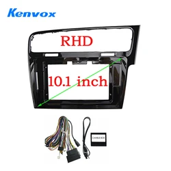 Car Radio For vw volkswagen golf 7 2013 2015 RHD Android 2 Din Stereo Mounting Bezel Faceplate Frame Kit