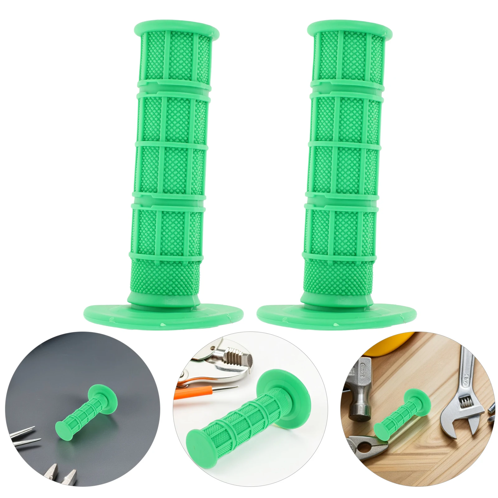 

1Pair Motorcycle Handlebar Grips Universal Silicone Non Slip Throttle Control for Atv Dirt Bike Quad Outdoor Adventures
