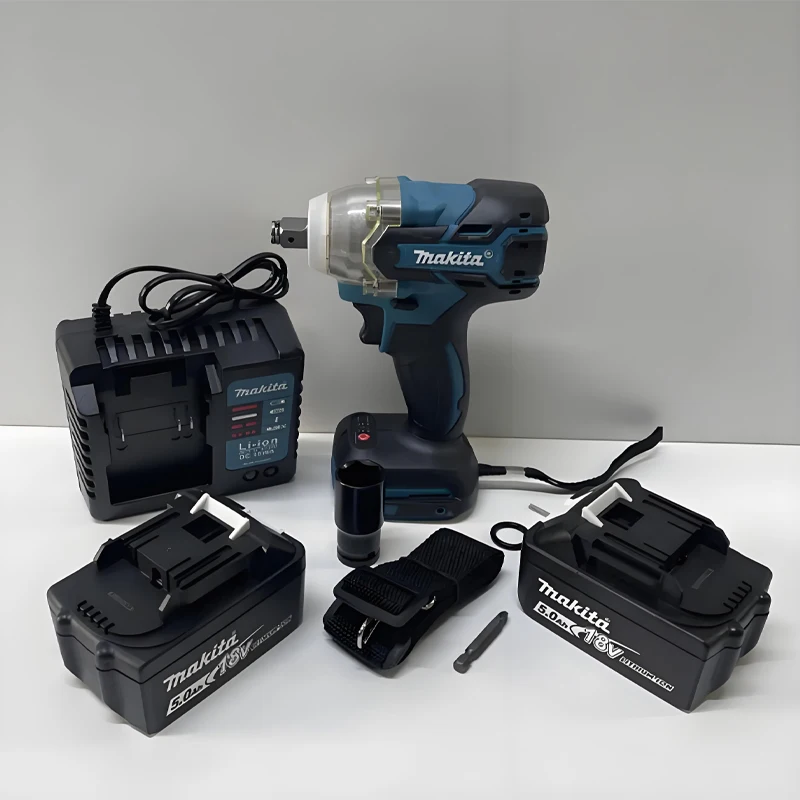 

DTW285 18v Makita Tools Impact Wrench Machine Brushless Cordless Electric Wrench Power Tools Rechargeable Makita Battery
