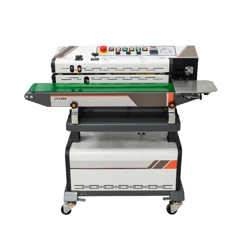 

【Лучшая распродажа】 Автоматическая вакуумная машина для накачивания азотом и воздуха, упаковочная машина, ленточный упаковщик с печатью