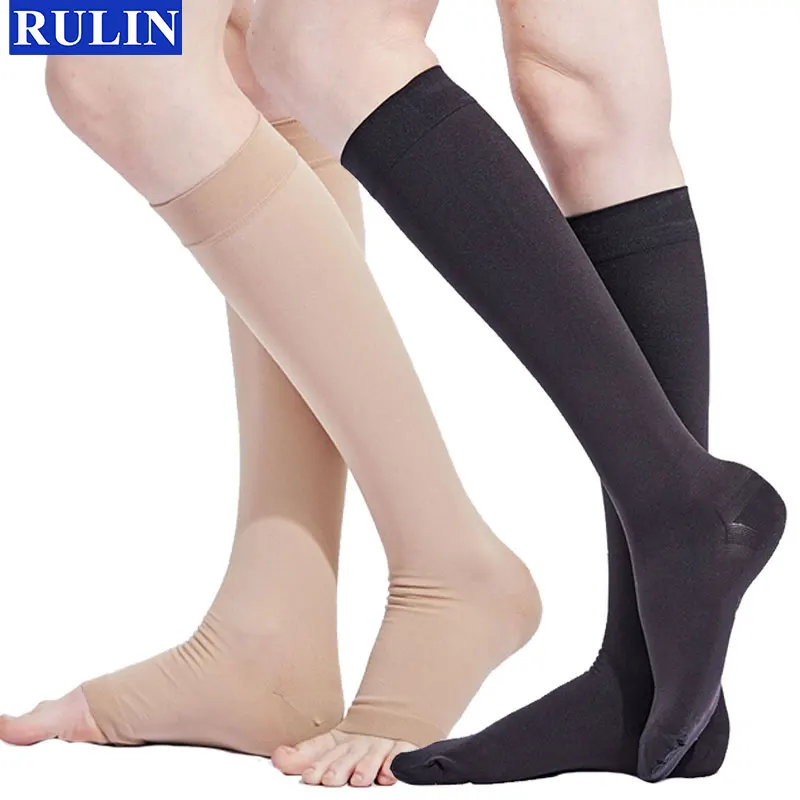 

23-32MMHG Pressure Level 2 Compression Stockings Varicose Veins Compression Socks for Men Womens