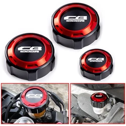 Tapa de líquido de frenos delantera y trasera para motocicleta, accesorios CNC para HONDA cb1000 r, CB1000R, CB 1000R, 2009-2014, 2015, 2016
