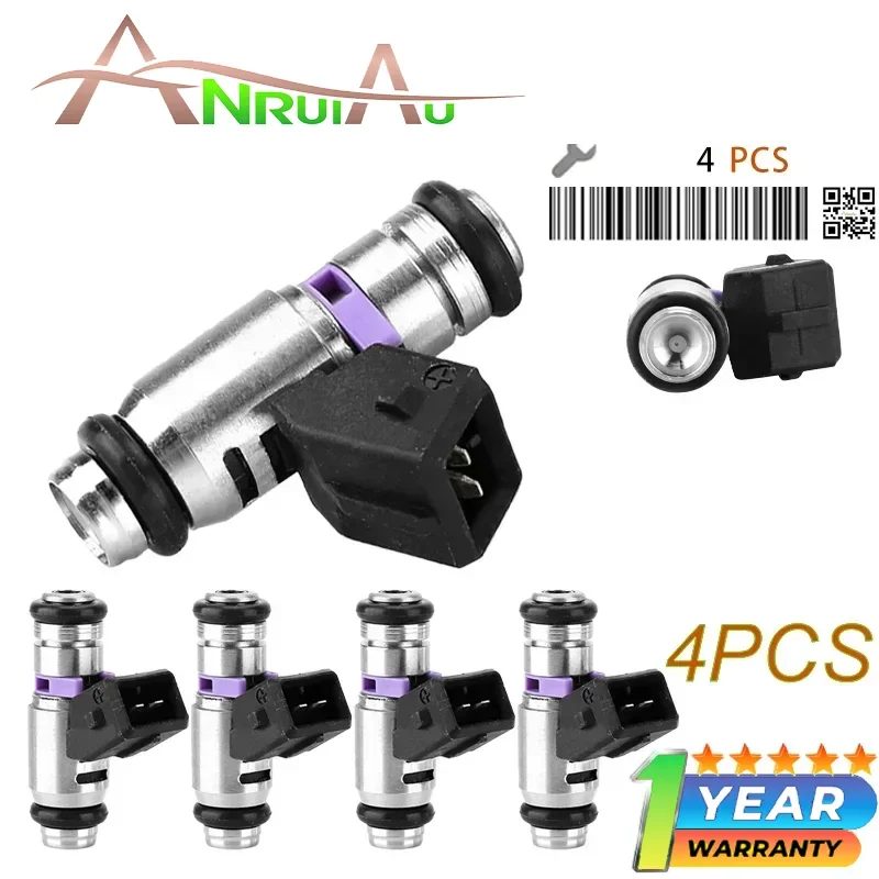 

Новые 4 топливных форсунки для Fiat Palio Uno Punto 1.0L 1.2L 1.3L 1.5L 1996-2003 2000-2001-2000-2006 1999-2014 50101302