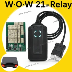 WOW S-nooper 5.00.12 Bluetooth 5.00.8 R2 With Keygen inspection tools obd2 scanner automotriz ECU Diagnostic Tool WO-W DEL-PHIS