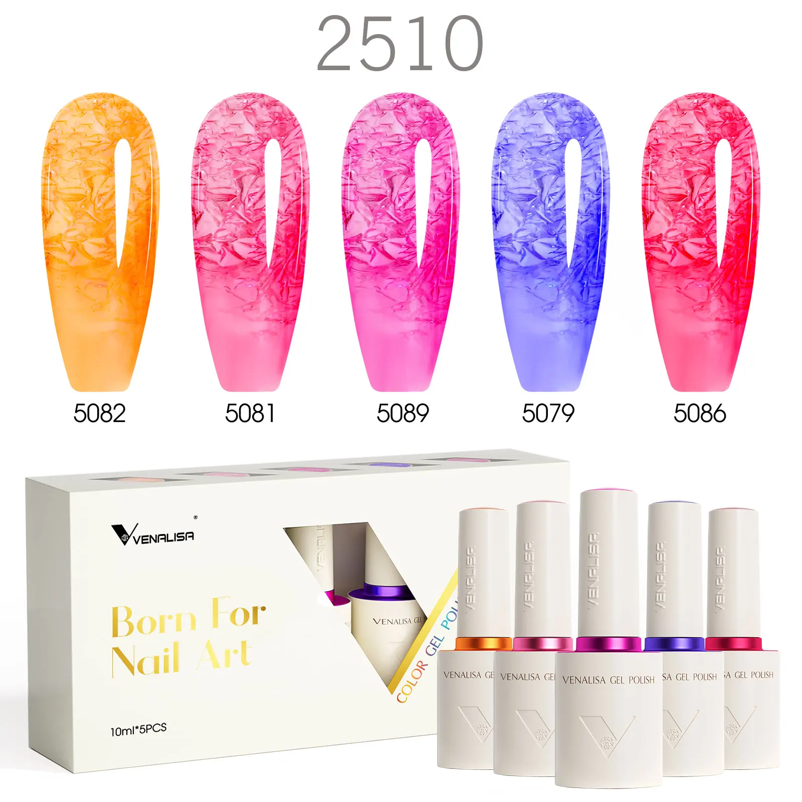 2/3/5 stücke Venalisa 10 ml Gel Kit Farbe Nagel Gel Polnisch Mit Nagel Tipps Set Hema/TPO Kostenloser Diamant Top Soak Off UV LED Nagel Gel – Detail 16