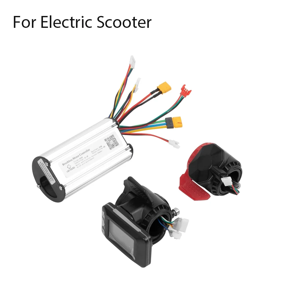 

250W 12A Controller Kit Motor Brushless Controller Real Time Display Panel 5.5inch Carbon Fiber Electric Bike Scooter Controller