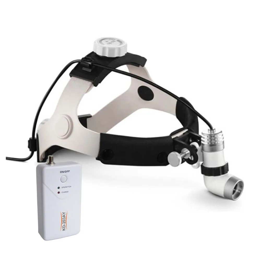 Surgical Equipment Hospital Medical Adjustable Led Ophthalmoscope Headlight Head-Mounted Led Headlamp