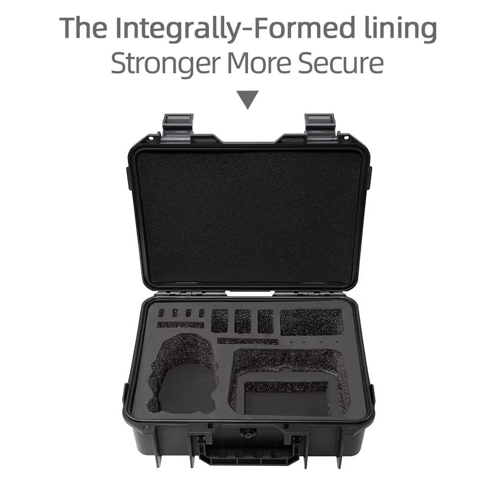 

For DJI Mini 3/4Pro Case with Shoulder Strap, Mini 4 Pro Explosion Proof Case,Hard Shell Mini 4 Pro Bag Portable Waterproof Box