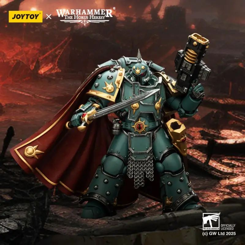 

JOYTOY Warhammer The Horus Heresy Sons of Horus Legion Champion 1:18 Action Figure Collection Gift for Adults