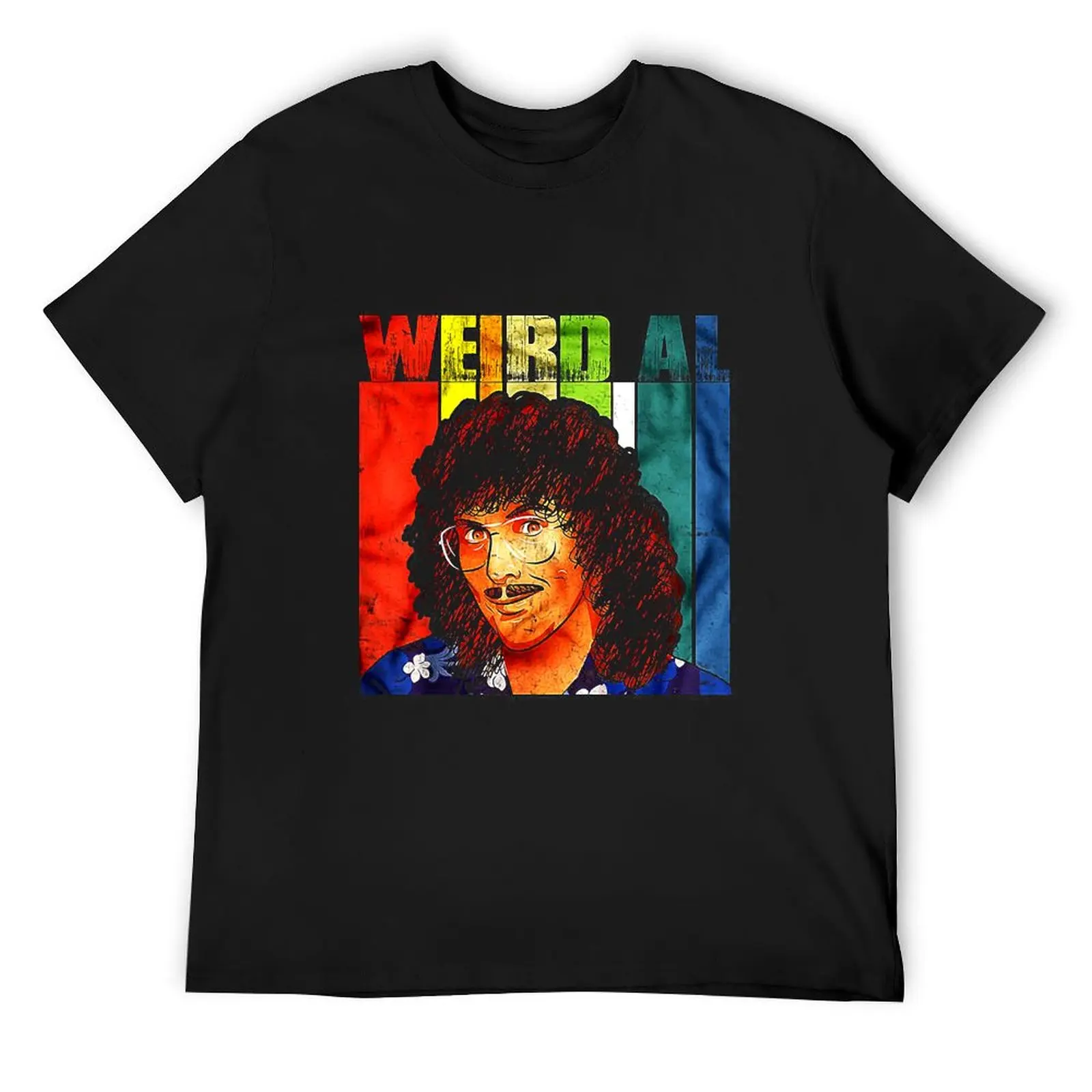 

Weird Al Yankovic T-Shirt rapper graphic tees summer clothes sublime Men's clothing