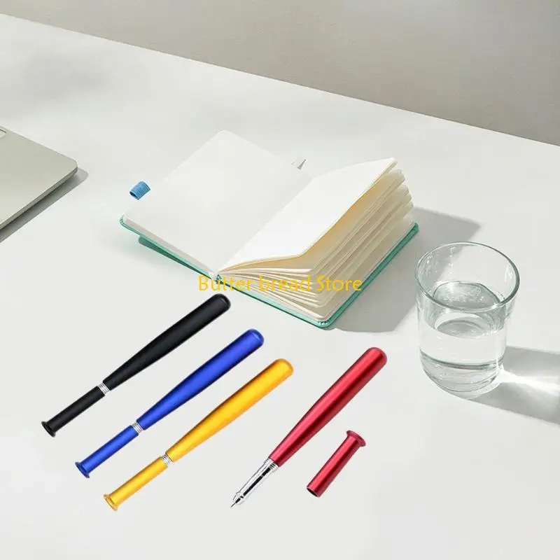 W89C Baseball Ballpoint Pen 1.0 mm Baseball Bat Pen Stationery Pen Snooth Writing Pen Funny Pen for School Office
