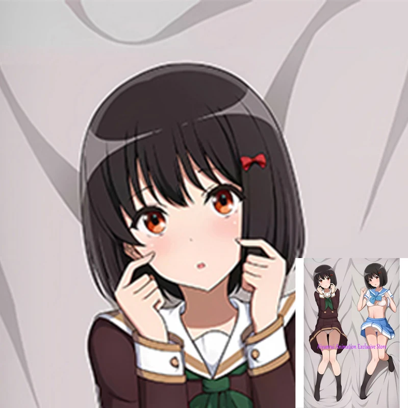 

Anime Dakimakura Pillow Case Beautiful Girl Sexy and Busty Beautiful Girl Double-Sided Halloween