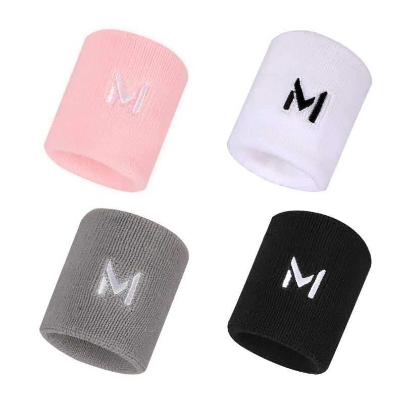 1PCS Sports Wrist Guard Breathable Sweat Absorbing Wrist Band Men Women Lightweight Basketball Volleyball Fitness Wristbands