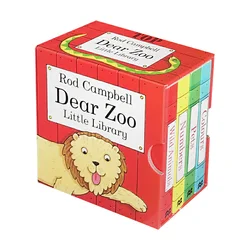Dear Zoo Little Library, Baby Children's books aged 1 2 3, English picture book, 9780230750289