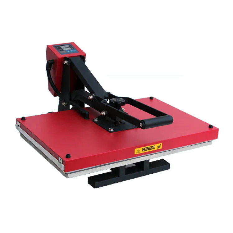 آلة نقل تي شيرت الشحن السريع آلة الضغط الحراري المسطحة ذات الضغط العالي 40 × 60 سم آلة نقل الضغط الحراري