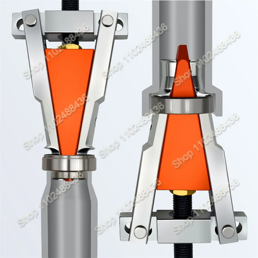 Adjustable Two Jaw Puller Tool Bearing Puller/remover Pulley Puller Bearing Puller Tool Professional Sturdy Accessories view 4