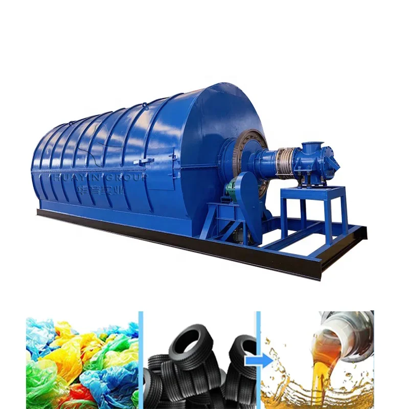 10ton Biodiesel From Plastic Waste Oil Pyrolysis Machine