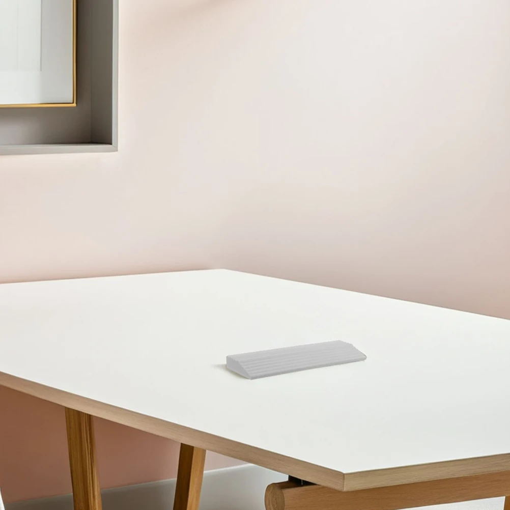 

2Pcs Robot Climbing Ramp Mat for Home Sweeping Threshold Rubber Non-Slip Indoor Stairway Step Transition Easy Install Doorway