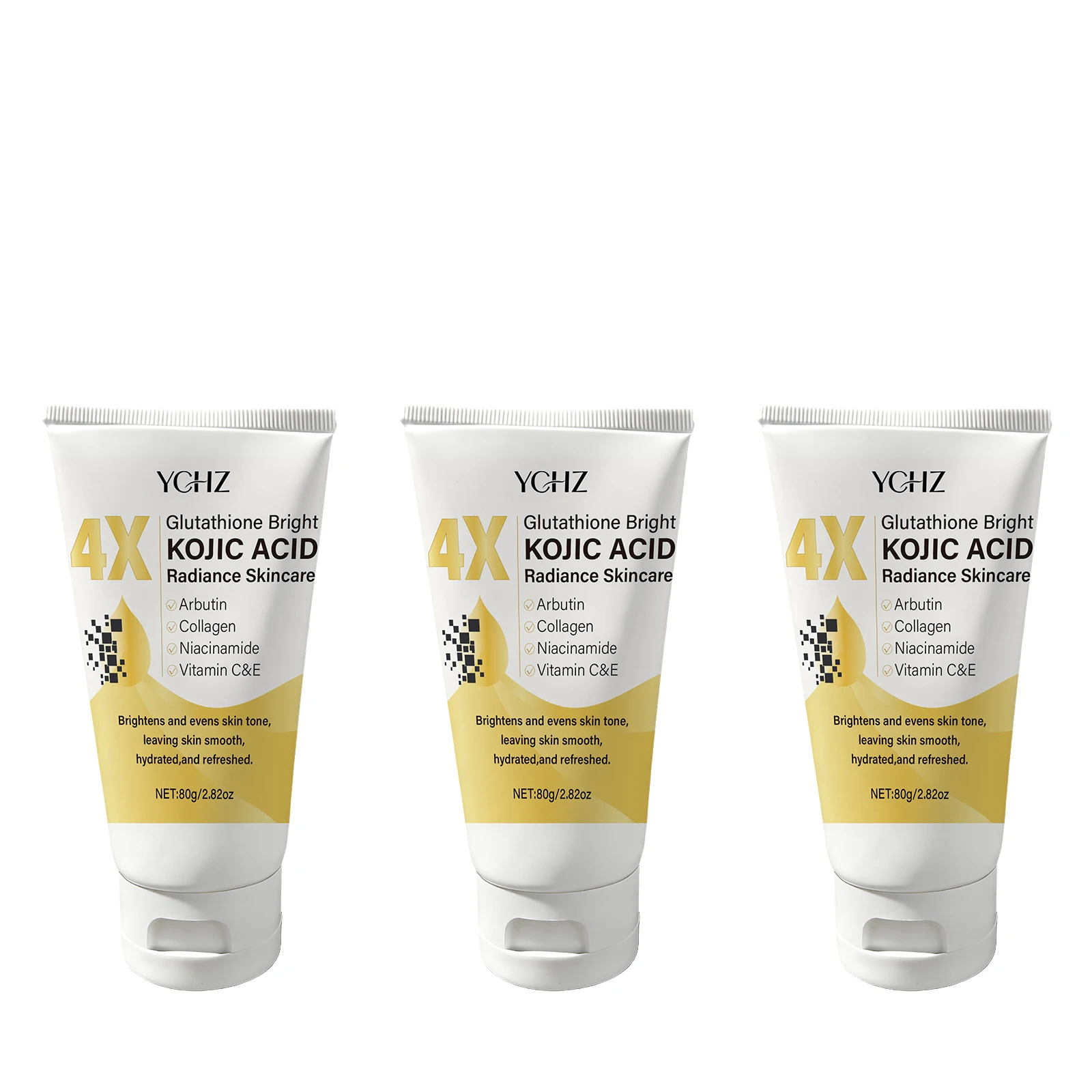 Kojic Acid gezichtscrème egaliseert de huidtint, verwijdert donkere vlekken en dofheid - Niet-vette, geschikt voor zowel mannen als vrouwen - Verlichtende en hydraterende crème, voor dag- en